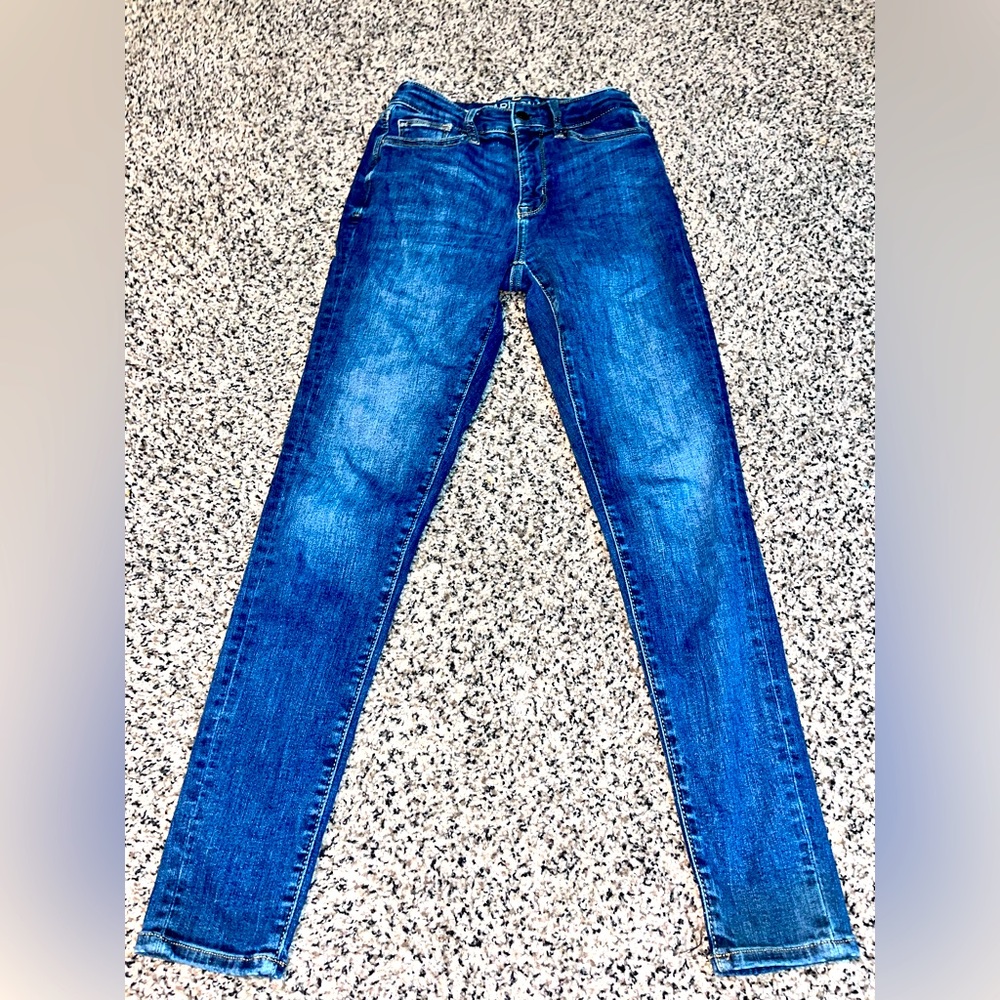 dark wash arizona jeans jeggings